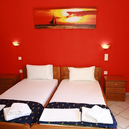 Poseidon Hotel Ammoudia Bagian luar foto