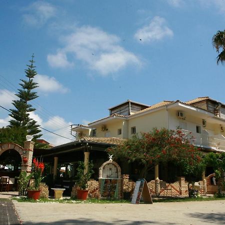 Poseidon Hotel Ammoudia Bagian luar foto